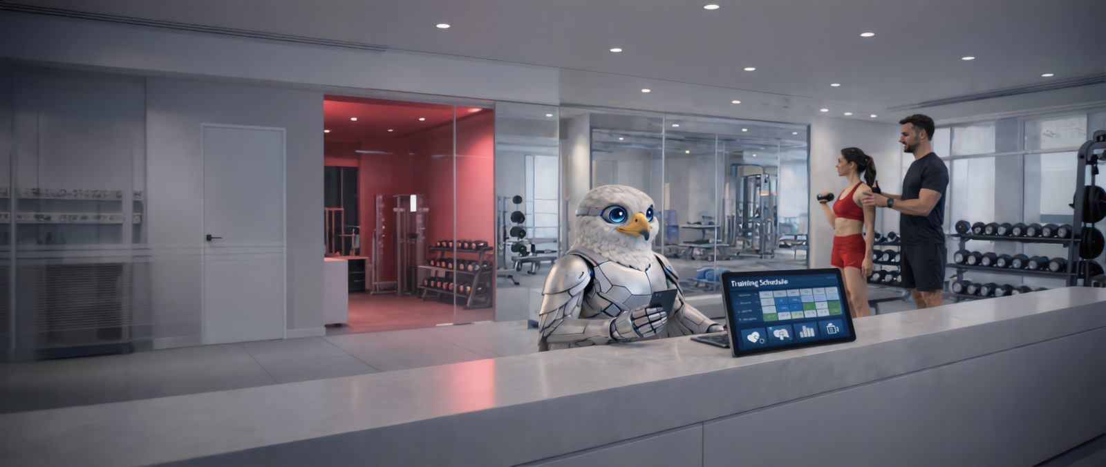 People / icons / money Notion database and charts illustration for AI-integrated workspace